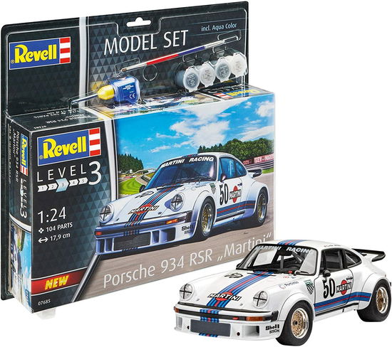 Cover for Revell · Porsche 934 RSR - Martini (07685) (N/A)