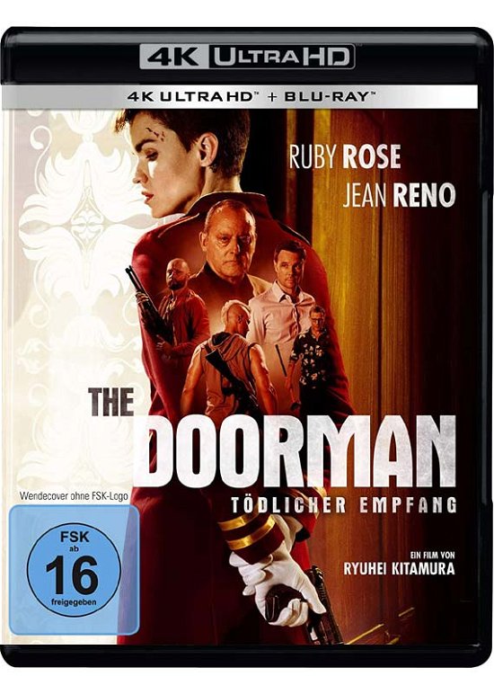 Cover for Rose,ruby / Reno,jean / Hennie,aksel/+ · The Doorman-tödlicher Empfang (Blu-ray) (2020)