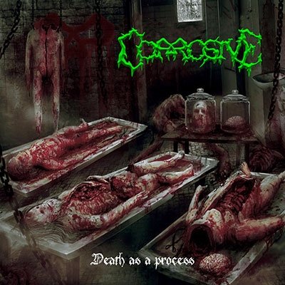 Cover for Corrosive · Death As A Progress (CD) (2022)