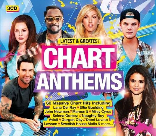 Cover for Latest &amp; Greatest Chart Anthems (CD) (2016)