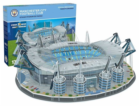 Manchester City Etihad 3D Stadium Puzzle - Manchester City - Lautapelit - MANCHESTER CITY - 5012822038852 - maanantai 30. lokakuuta 2023