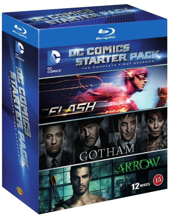 Dc Comics Starter Pack (Bd / S/N) - Dc Comics Starter Pack - Elokuva - Warner - 5051895398852 - maanantai 23. marraskuuta 2015