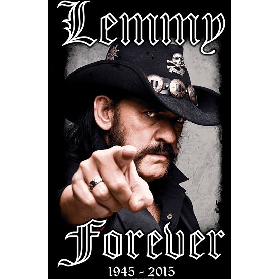 Cover for Lemmy · Lemmy Textile Poster: Forever (Plakat)