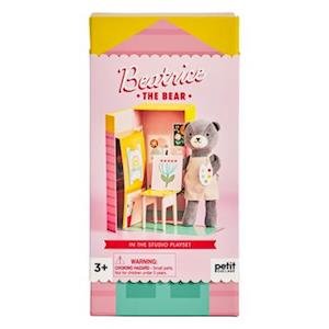 Beatrice the Bear In the Studio Plush Play Set - Petit Collage - Merchandise -  - 5055923781852 - 5. august 2014