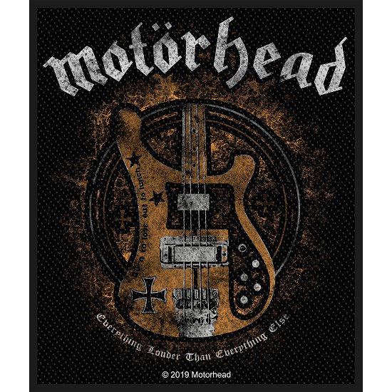 Cover for Motörhead · Motorhead Standard Woven Patch: Lemmy's Bass (Patch)