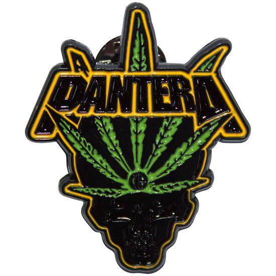 Cover for Pantera · Pantera  Pin Badge: Leaf Skull (Badge) (2024)