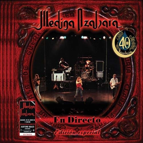 Cover for Azahara Medina · En Directo - Edicion Especial 40 (CD) [Digipak] (2019)