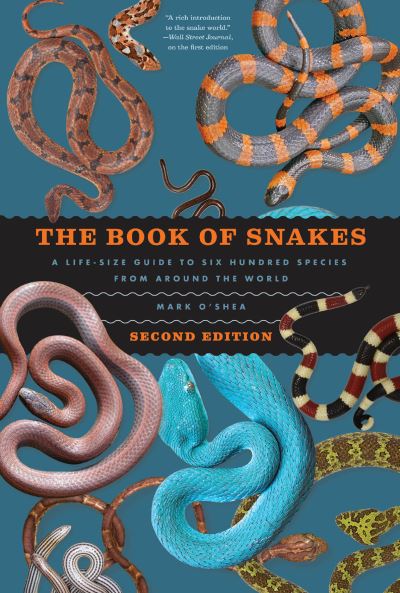 Cover for Mark O'Shea · The Book of Snakes: A Life-Size Guide to Six Hundred Species from around the World (Hardcover Book) [Second edition] (2024)