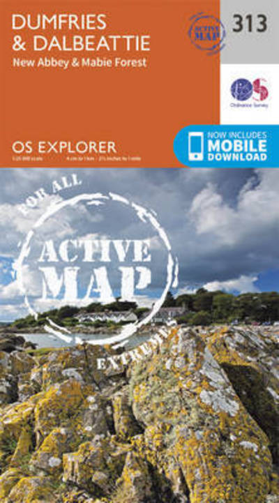 Cover for Ordnance Survey · Dumfries and Dalbeattie - OS Explorer Active Map (Map) [September 2015 edition] (2015)