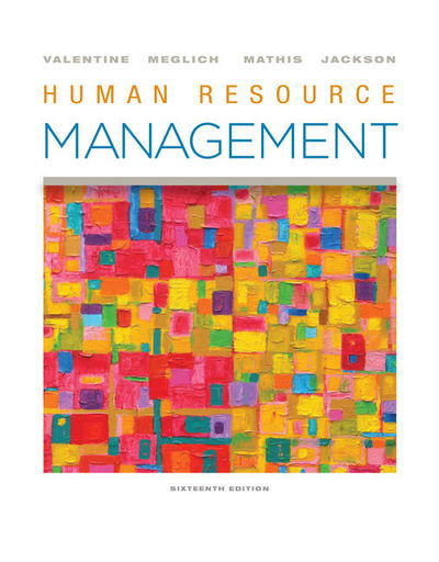 Human Resource Management - Valentine, Sean (University of North Dakota) - Books - Cengage Learning, Inc - 9780357033852 - February 4, 2019
