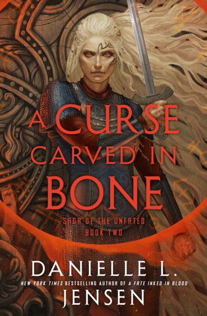 Cover for Danielle L. Jensen · A Curse Carved in Bone (Book) (2025)