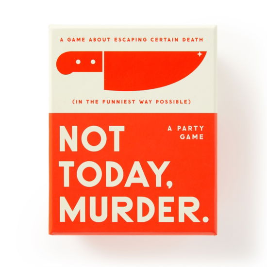 Cover for Brass Monkey · Not Today, Murder Game (SPIL) (2025)