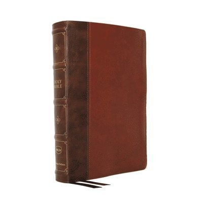 Cover for Thomas Nelson · NKJV, Compact Bible, Maclaren Series, Leathersoft, Brown, Comfort Print: Holy Bible, New King James Version (Leather Book) (2022)