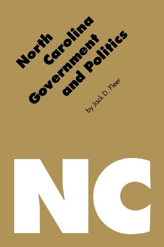 Cover for Jack D. Fleer · North Carolina Government and Politics - Politics and Governments of the American States (Paperback Book) [First Editiion edition] (1994)