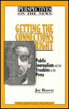 Cover for Jay Rosen · Getting the connections right (Book) (1996)