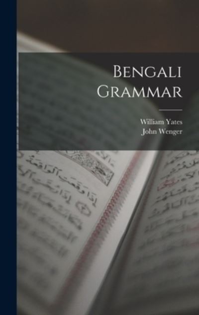 Cover for John Wenger · Bengali Grammar (Book) (2022)