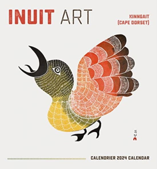 Inuit Art: Kinngait (Cape Dorset) Calendrier 2024 Mini Wall Calendar - Pomegranate - Books - Pomegranate - 9781087506852 - July 15, 2023