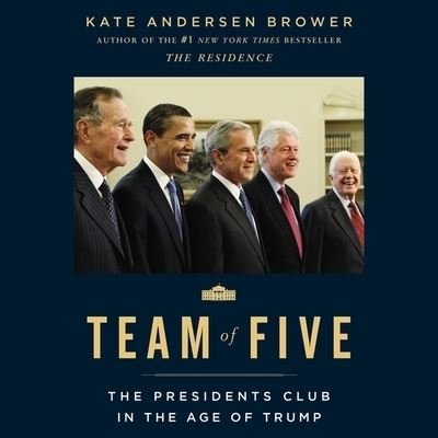 Cover for Kate Andersen Brower · Team of Five (CD) (2020)