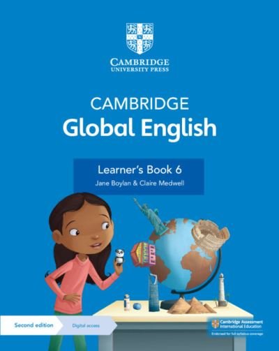 Cover for Jane Boylan · Cambridge Global English Learner's Book 6 with Digital Access (1 Year): for Cambridge Primary English as a Second Language - Cambridge Primary Global English (Bok) [2 Revised edition] (2022)