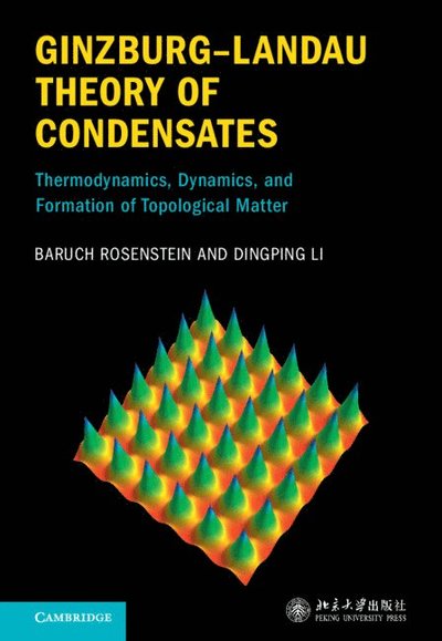 Cover for Baruch Rosenstein · Ginzburg–Landau Theory of Condensates: Thermodynamics, Dynamics and Formation of Topological Matter (Hardcover Book) (2021)