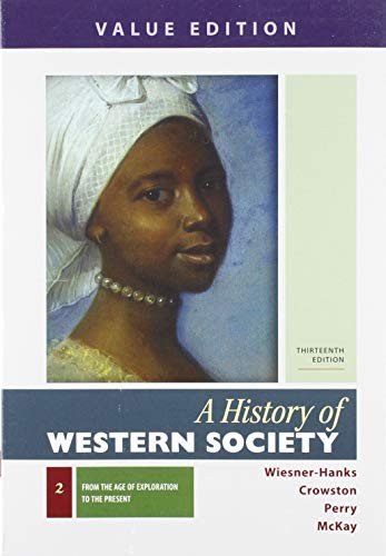 Cover for Merry E Wiesner-Hanks · A History of Western Society, Value Edition, Volume 2 &amp; Sources for Western Society, Volume 2 (Paperback Book) (2019)
