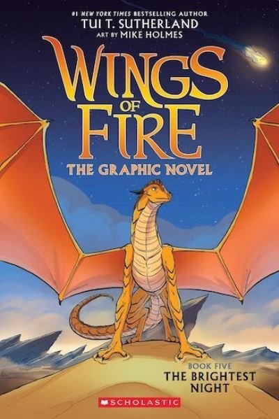 The Brightest Night (Wings of Fire Graphic Novel 5) - Wings of Fire - Tui T. Sutherland - Bøker - Scholastic US - 9781338730852 - 3. februar 2022