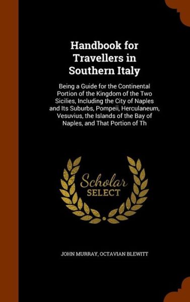 Cover for John Murray · Handbook for Travellers in Southern Italy (Hardcover Book) (2015)