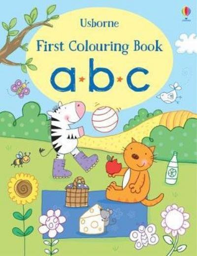 First Colouring Book ABC - First Colouring Books - Jessica Greenwell - Bøger - Usborne Publishing Ltd - 9781474935852 - 1. august 2017