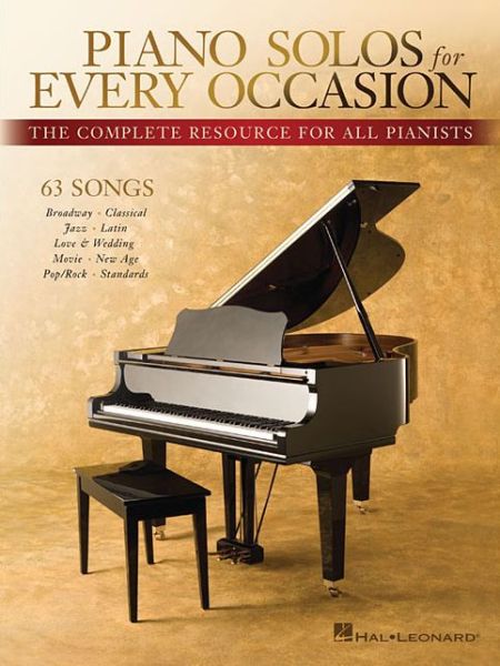 Cover for Hal Leonard Corp. Staff · Piano Solos for Every Occasion (Book) (2017)