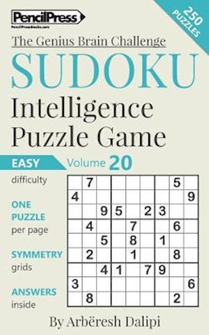 Cover for Arbëresh Dalipi · Sudoku Puzzle Books Volume 20. Easy. Sudoku Intelligence Puzzle Game (Book) (2016)