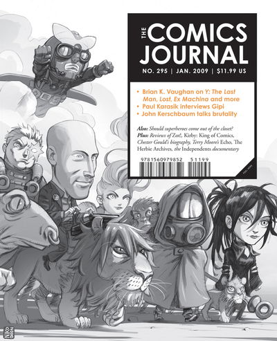 Cover for Gary Groth · Comics Journal #295 (Book) (2009)