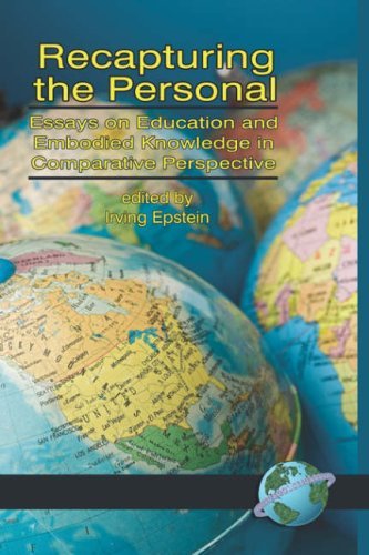 Cover for Epstein · Recapturing the Personal: Essays on Education and Embodied Knowledge in Comparative Perspective (Hc) (Gebundenes Buch) (2006)