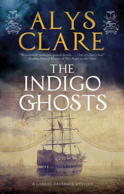 Cover for Alys Clare · The Indigo Ghosts - A Gabriel Taverner Mystery (Paperback Book) [Main edition] (2021)