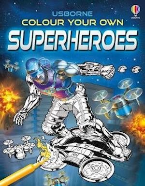 Cover for Sam Smith · Colour Your Own Superheroes - Colouring Books (Paperback Bog) (2022)