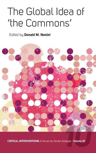 Cover for Donald M Nonini · The Global Idea of 'The Commons' - Critical Interventions: A Forum for Social Analysis (Paperback Book) (2007)