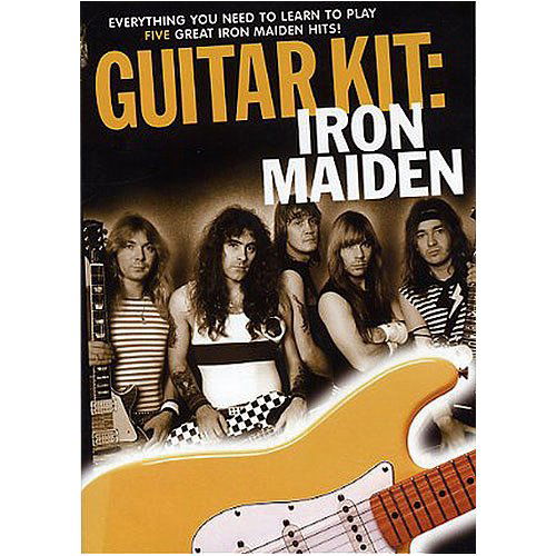 Guitar Kit Iron Maiden Gtr Bkcddvd - Instructional - Movies - Music Sales Ltd - 9781846093852 - May 19, 2006