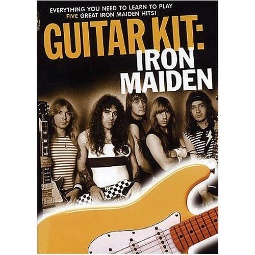 Cover for Instructional · Guitar Kit Iron Maiden Gtr Bkcddvd (DVD) (2006)