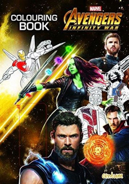 Avengers Infinity War - Colouring Book - Centum Books Ltd - Kirjat - Centum Books - 9781911461852 - sunnuntai 1. huhtikuuta 2018