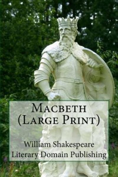 Cover for William Shakespeare · Macbeth (Large Print) (Paperback Bog) (2018)