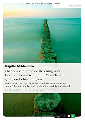 Cover for McManama · Chancen zur Enthospitalisierun (Book) [German edition] (2010)