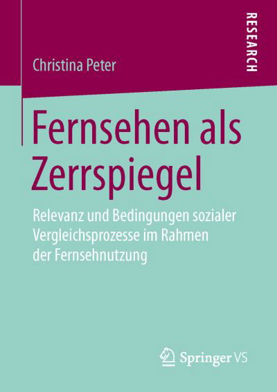 Cover for Peter · Fernsehen als Zerrspiegel (Book) (2016)