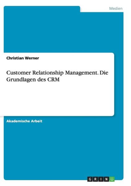 Cover for Werner · Customer Relationship Management (Book) (2016)