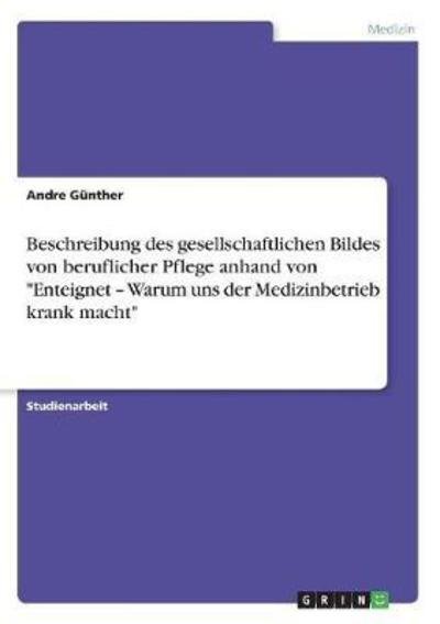 Cover for Günther · Beschreibung des gesellschaftli (Book)