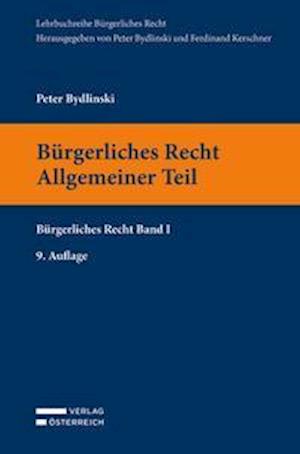 Cover for Peter Bydlinski · Bürgerliches Recht Allgemeiner Teil (Paperback Book) (2021)