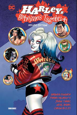 Cover for Amanda Conner · Harley Quinn - Harleys geheimes Tagebuch (Book) [Deluxe edition] (2024)