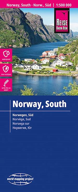 Cover for Reise Know-How · World Mapping Project: Norway South (Hardcover bog) (2025)