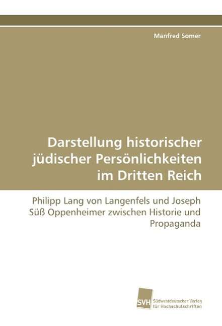 Cover for Somer · Darstellung historischer jüdische (Book)