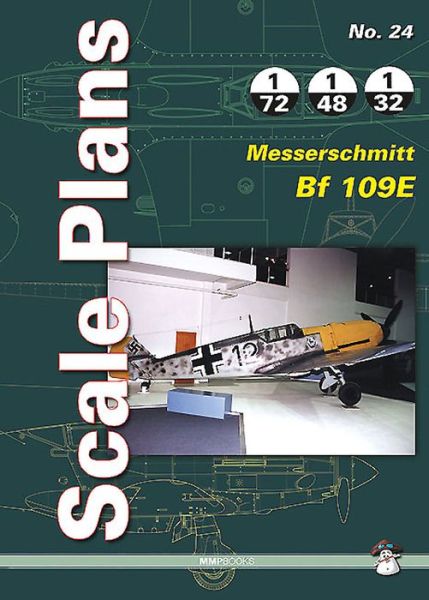 Cover for Dariusz Karnas · Messerschmitt Bf 109e - Scale Plans (Paperback Book) (2015)