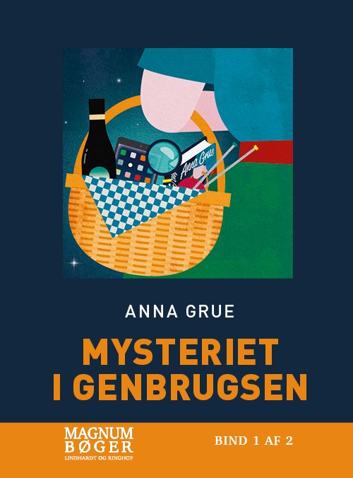Cover for Anna Grue · Mysteriet i Genbrugsen (Storskrift) (Indbundet Bog) [2. udgave] (2020)
