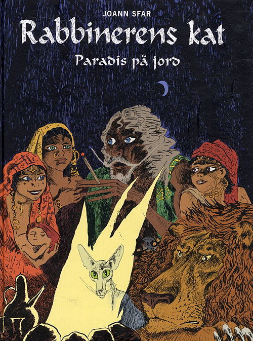 Cover for Joann Sfar · Rabbinerens Kat, 2: Rabbinerens kat Paradis på jord (Indbundet Bog) [1. udgave] (2007)